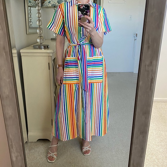 Christopher John Rogers for Target Striped Dress 2 NWT - Picture 9 of 16